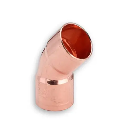 curva 45º cobre soldar ff