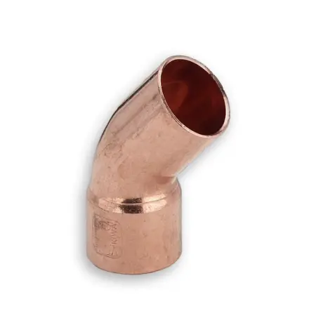 Curva soldar 45º mf cobre